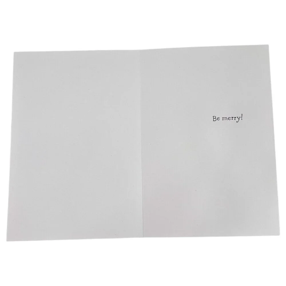 Hallmark Gingerbread Man Christmas Cards & Envelopes Set Of‎ 10 Be Merry